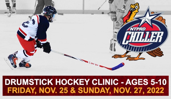 Drumstick Hockey Clinic ages 5-10 Springfield NTPRD Chiller
