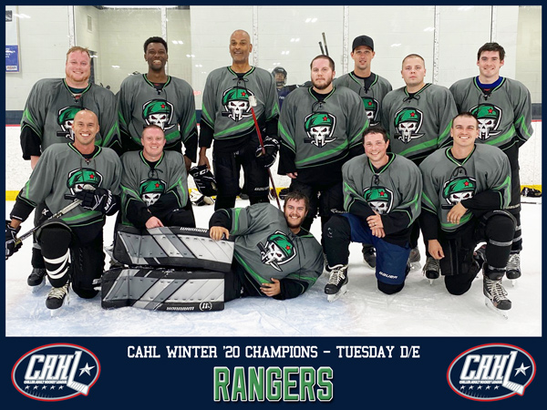 CAHL Tuesday D/E Champions